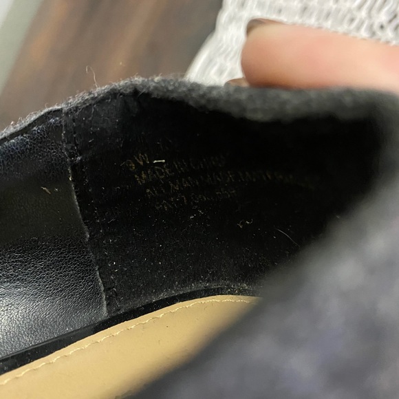 Lane Bryant grey tweed w black bow flats - Picture 4 of 4